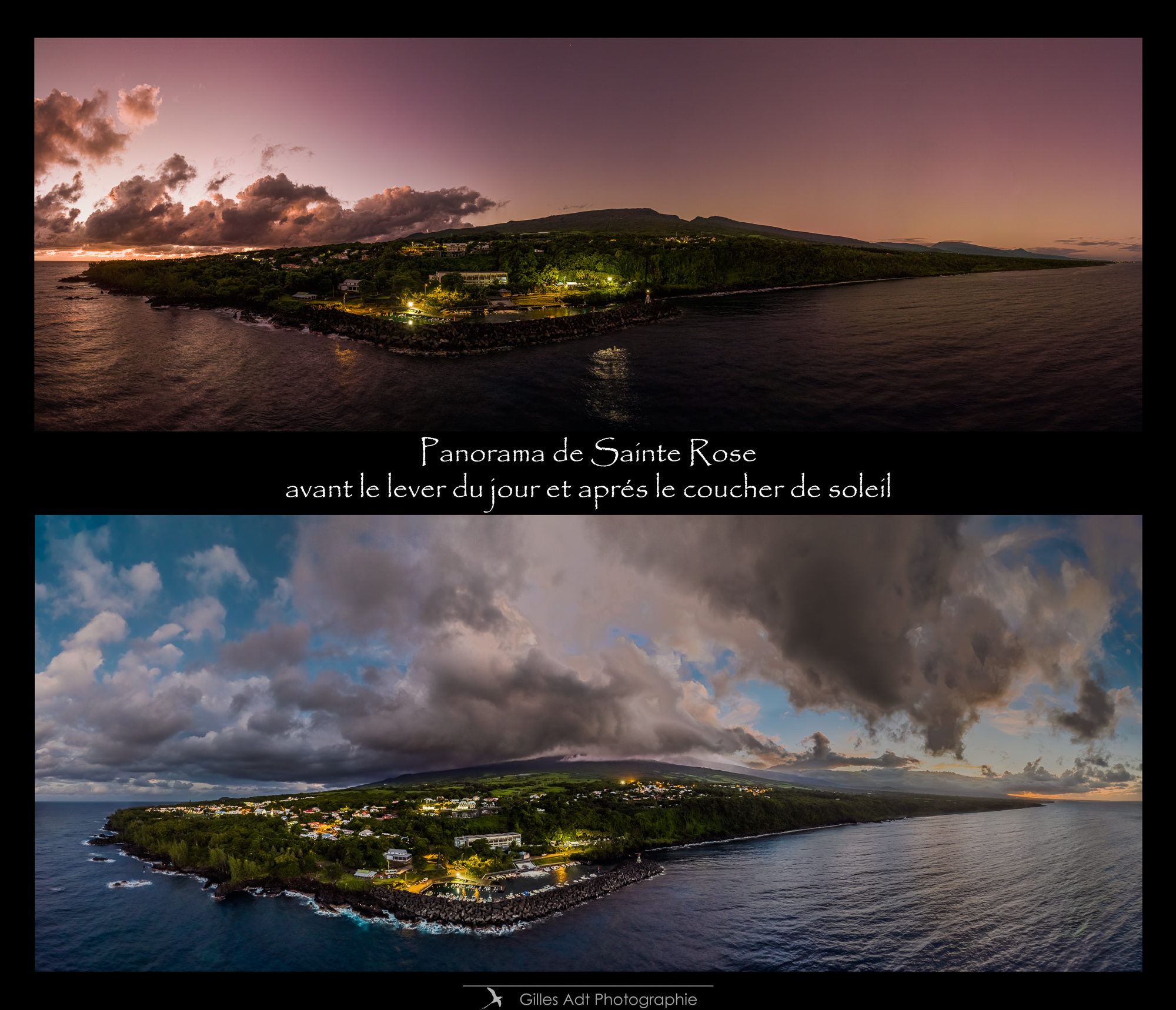 Sainte Rose le matin et le soir